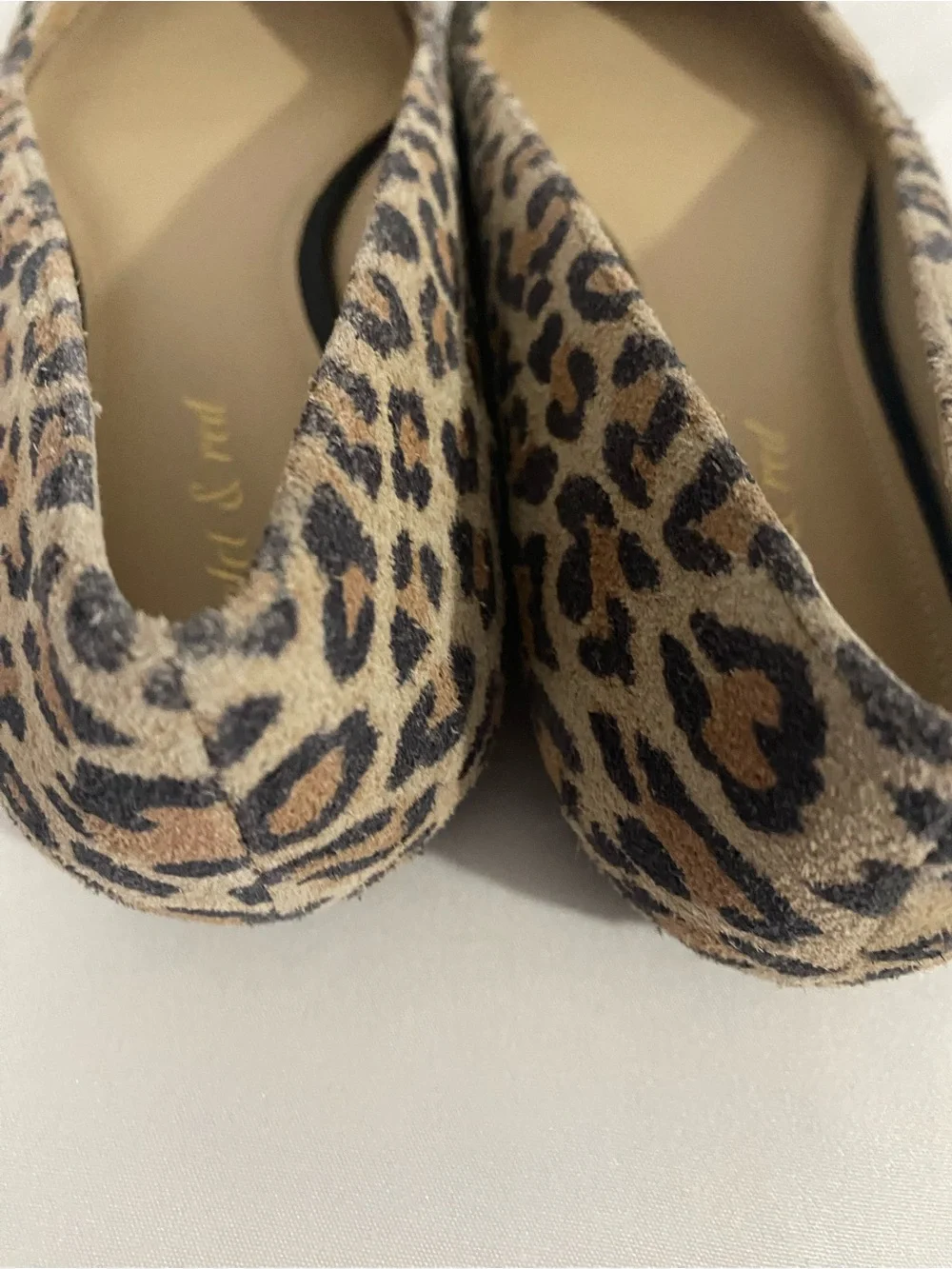 Women’s Cheetah Print Ballerina Flats Size 7.5 New